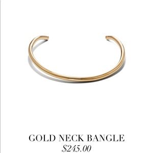Ash+Ames Gold neck cuff